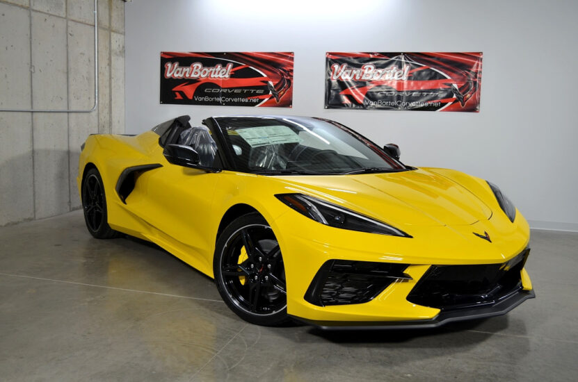 V11779 2025 Corvette Stingray Convertible Competition Yellow - Van ...